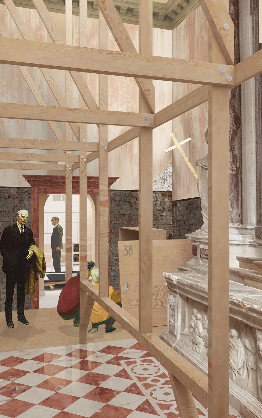 Archisearch Weak Monument examines architecture’s capacity to be political | Pavilion of Estonia - La Biennale di Venezia