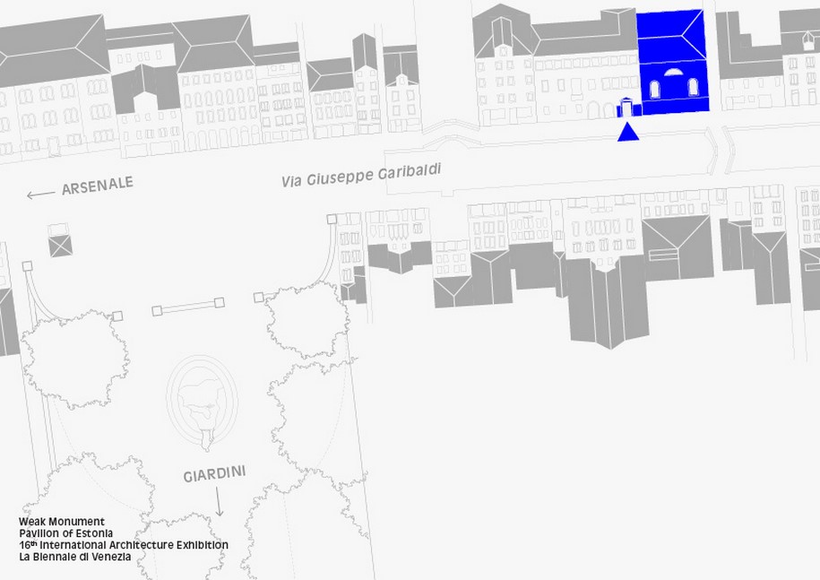 Archisearch Weak Monument examines architecture’s capacity to be political | Pavilion of Estonia - La Biennale di Venezia