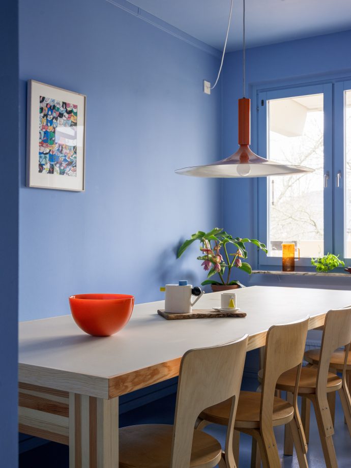 Archisearch Colourful refurbishment of a 1980s apartment for a family with twins in Enskededalen, Stockholm by Westblom Krasse Arkitektkontor