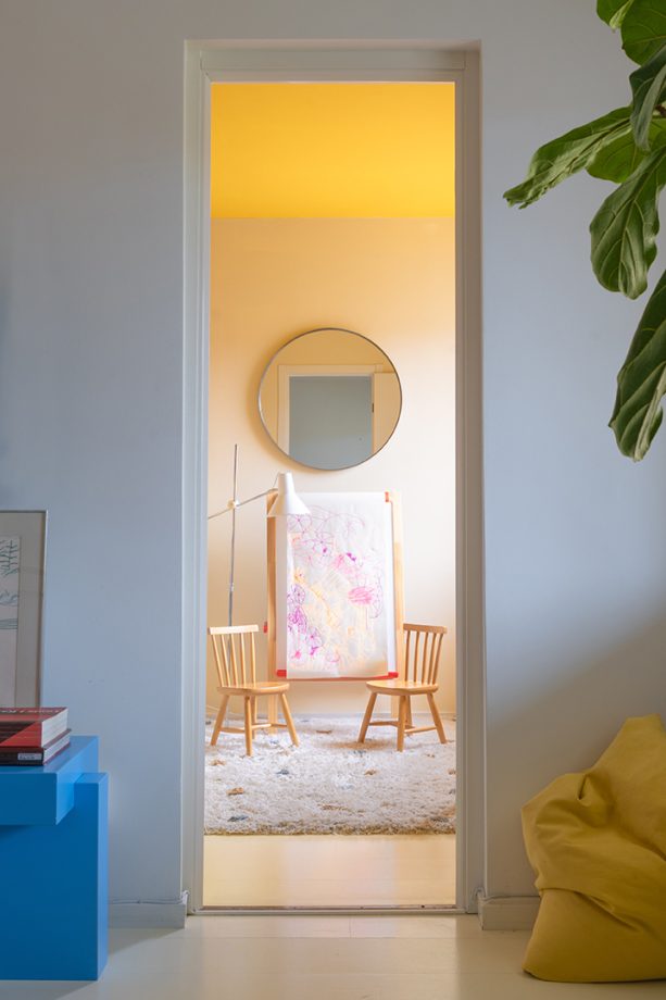 Archisearch Colourful refurbishment of a 1980s apartment for a family with twins in Enskededalen, Stockholm by Westblom Krasse Arkitektkontor