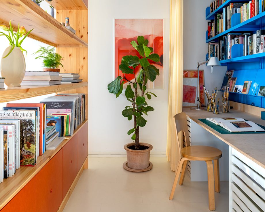 Archisearch Colourful refurbishment of a 1980s apartment for a family with twins in Enskededalen, Stockholm by Westblom Krasse Arkitektkontor