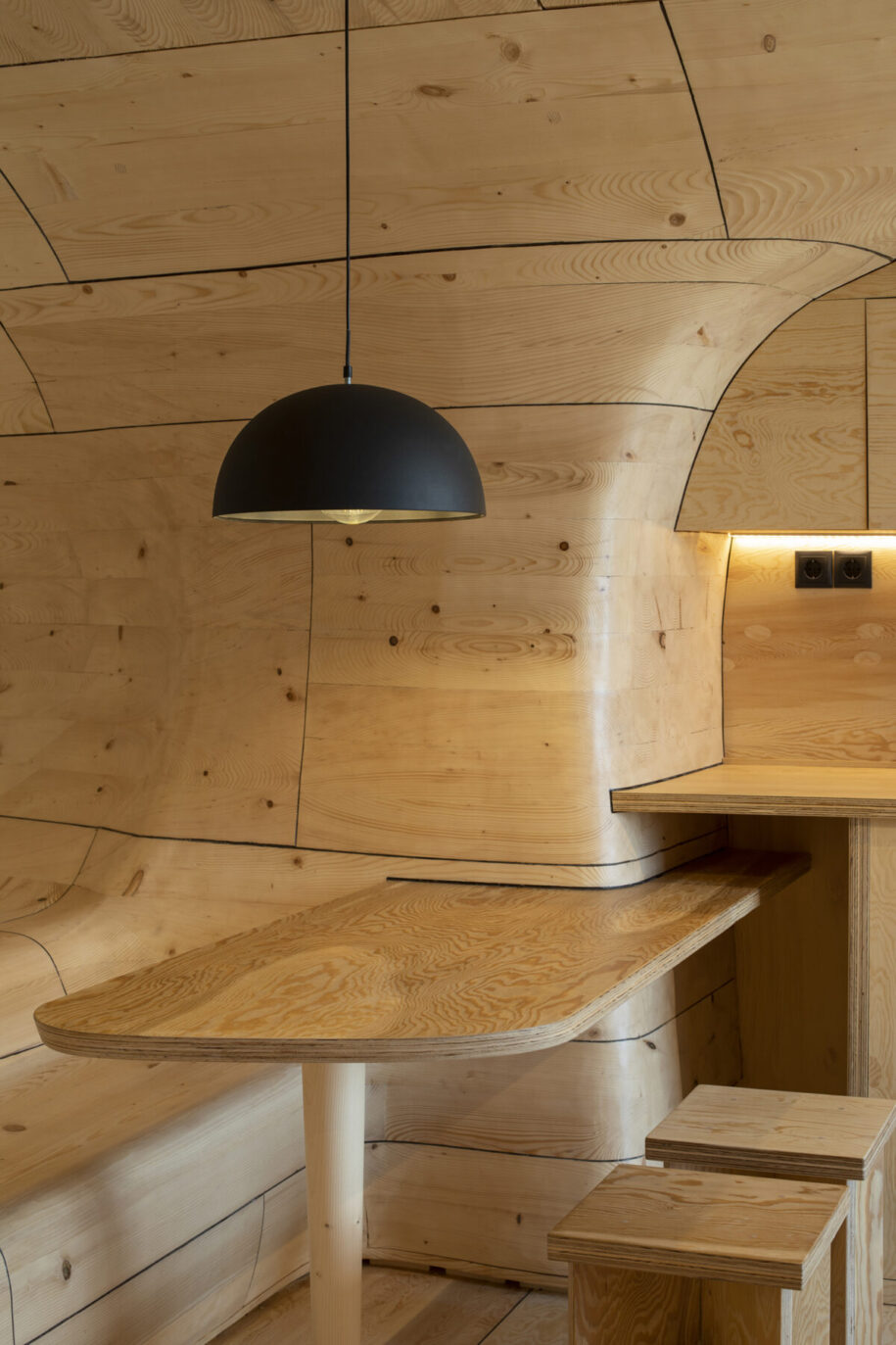 Archisearch Wooden Cave at the Hyades Mountain Resort in Trikala Korinthias | Tenon Architecture