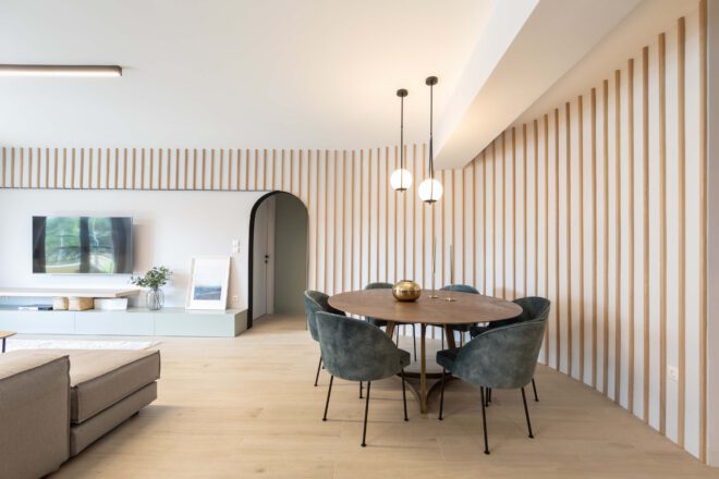 Archisearch - CE 2/1 ▪ Wooden Strips apartment in Kalamaria, Thessaloniki | Fluo, Architecture and design studio