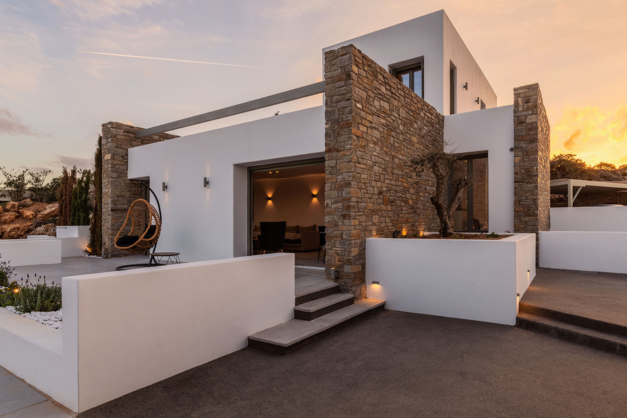 Archisearch Vernacular meets Minimalism | 2 Villas in Paros by besko Architects