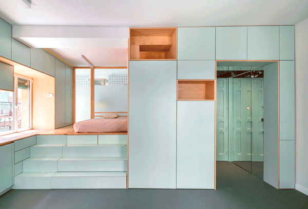 Archisearch Yojigen Poketto, apartment in Madrid | Elii Architects