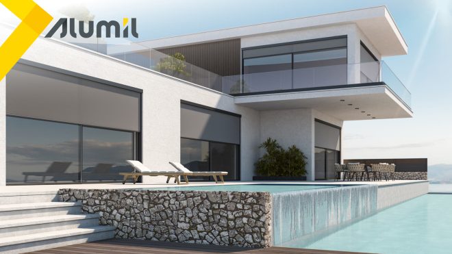 Archisearch - SMARTIA Zip Screen: Εξατομικευμένες λύσεις σκίασης με κομψότητα & ευελιξία από την Alumil