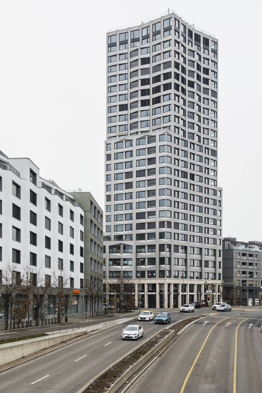 ZLT, Fluo architecture and design studio, aesthetic medical office, Limmat Tower, Dietikon, Zurich, Switzerland, 2018