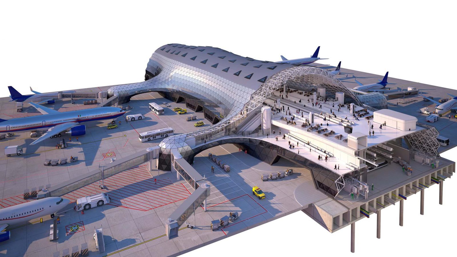 Archisearch New International Airport Mexico City  |  Foster + Partners