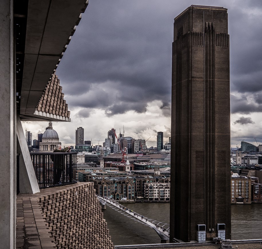 Archisearch Alexandros Skondras captures the industrial modernism of the New Tate Modern Blavatnik Building, London