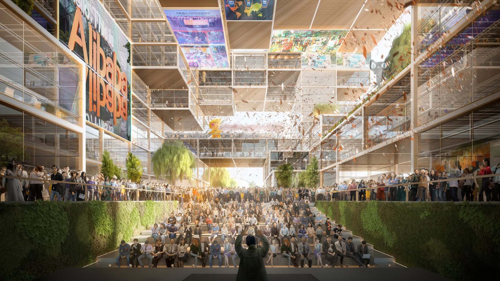 Archisearch Foster + Partners wins competition to design Alibaba’s new HQ in Shanghai