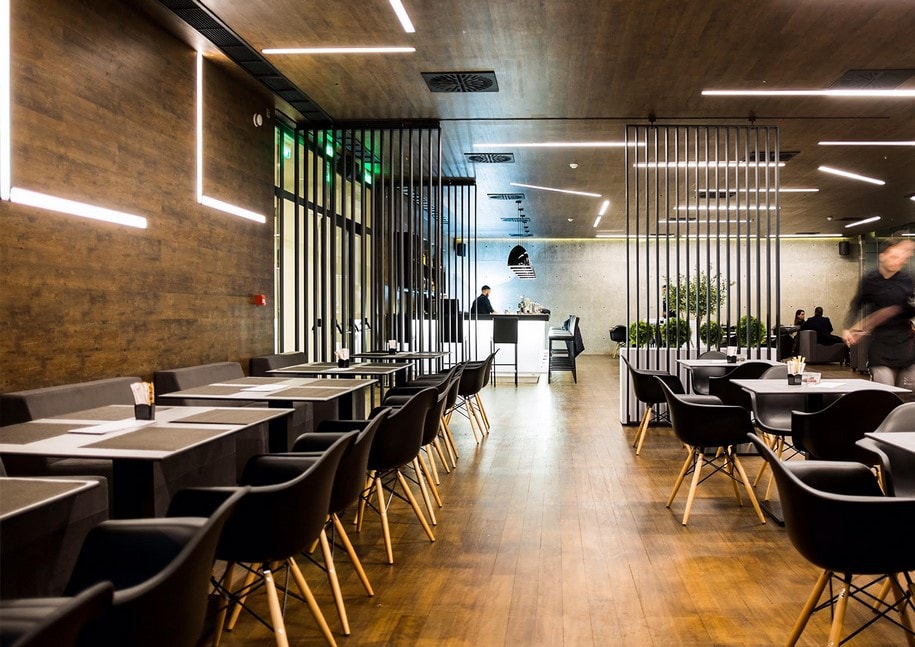 Archisearch Aplusm Renovated Allegro Restaurant in Thessaloniki's Concert Hall