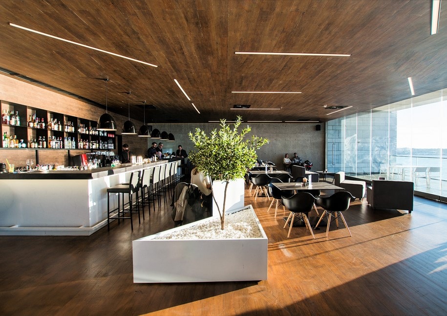 Archisearch Aplusm Renovated Allegro Restaurant in Thessaloniki's Concert Hall