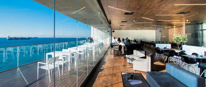 Archisearch - Aplusm Renovated Allegro Restaurant in Thessaloniki's Concert Hall