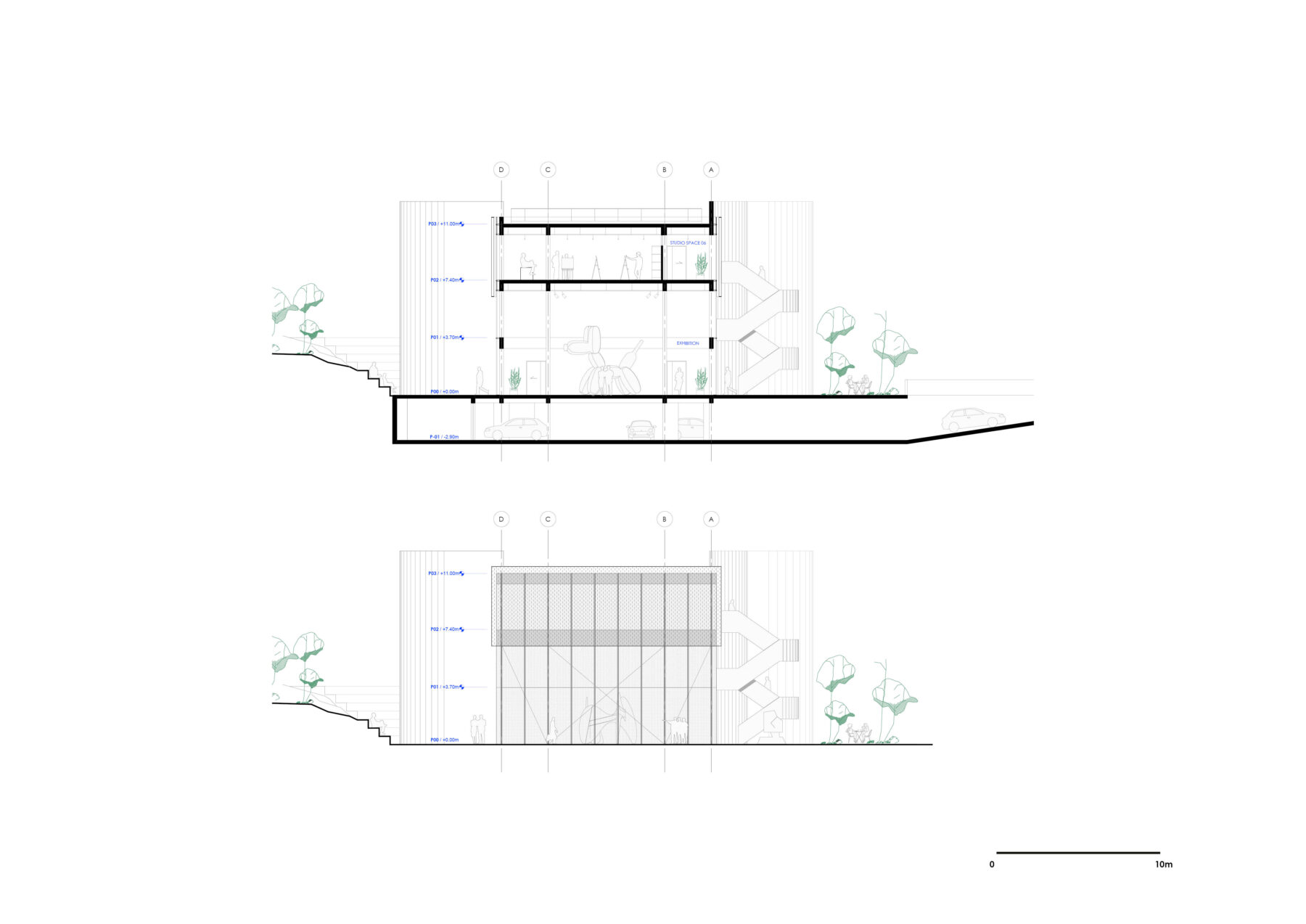 Archisearch THE ART CONTAINER - Πρόταση της ομάδας των ANAGRAM A-U & GRUPPA STUDIO για το Κτίριο Τεχνών Δ. Δασκαλόπουλος