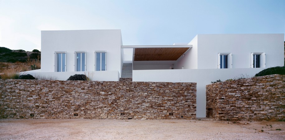 Archisearch ARP architects completed APS House in Antiparos, Greece