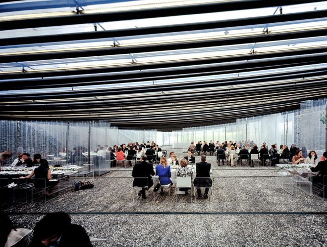 Pritzker, price, Rafael Aranda, Carme Pigem, Ramon Vilalta,Pritzker Architecture Prize, RCR architects, Les Cols Restaurant Marquee, Hisao Suzuki