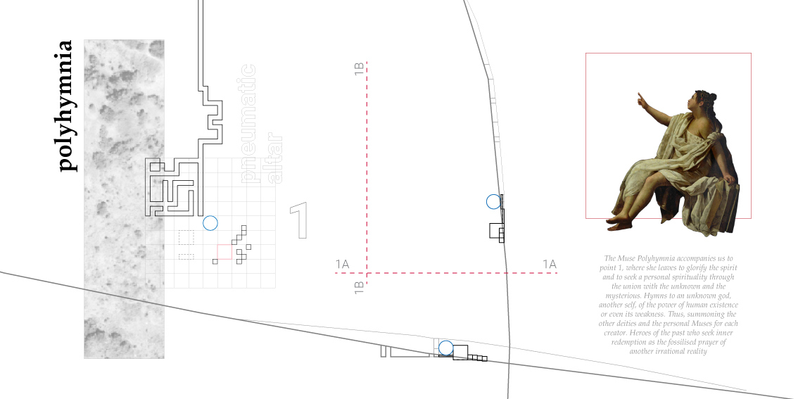 Archisearch Valley of the Muses: narrations of inspiration and creation | Diploma project by Yannis Bessas