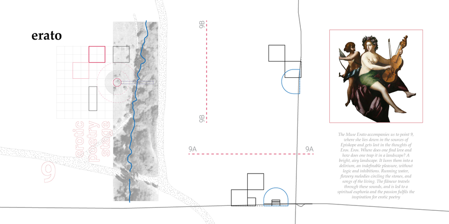 Archisearch Valley of the Muses: narrations of inspiration and creation | Diploma project by Yannis Bessas