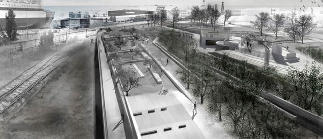 Archisearch - Honourable Mention at the Architectural Competition for the Area of Kastraki / Eirini Androutsopoulou