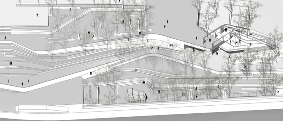 Kastraki, Piraeus,Architectural Ideas Competition, Honorable Mention, Eirini Androutsopoulou