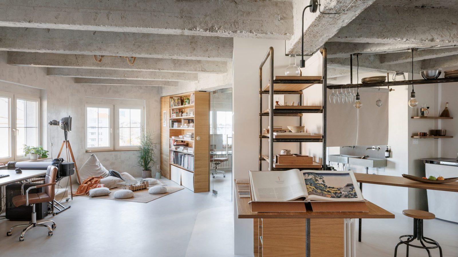 Archisearch The Architect’s Office: Andrea Lizáková‘s studio in Bratislava is an architecture office, an experimental lab and a workspace for making things.