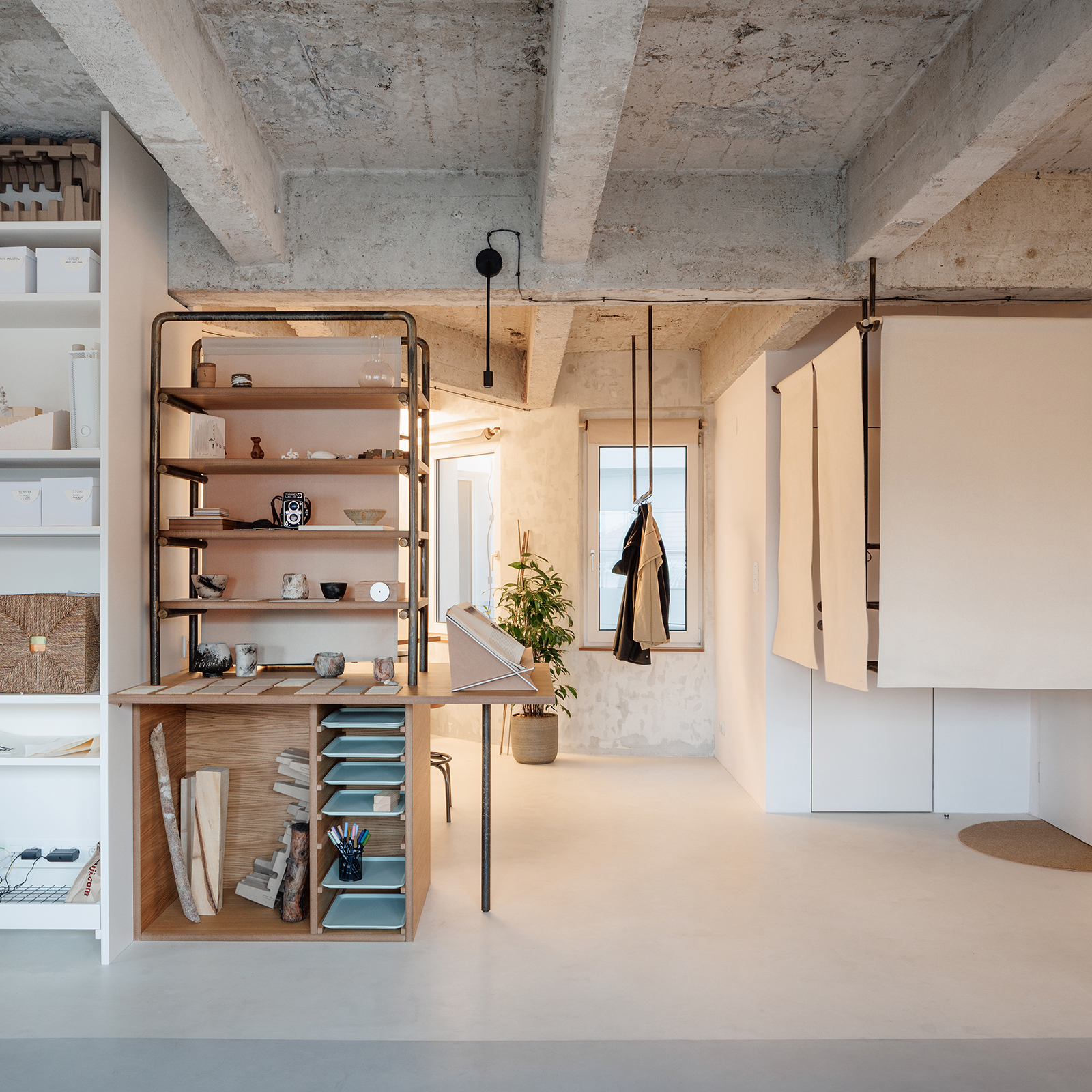 Archisearch The Architect’s Office: Andrea Lizáková‘s studio in Bratislava is an architecture office, an experimental lab and a workspace for making things.
