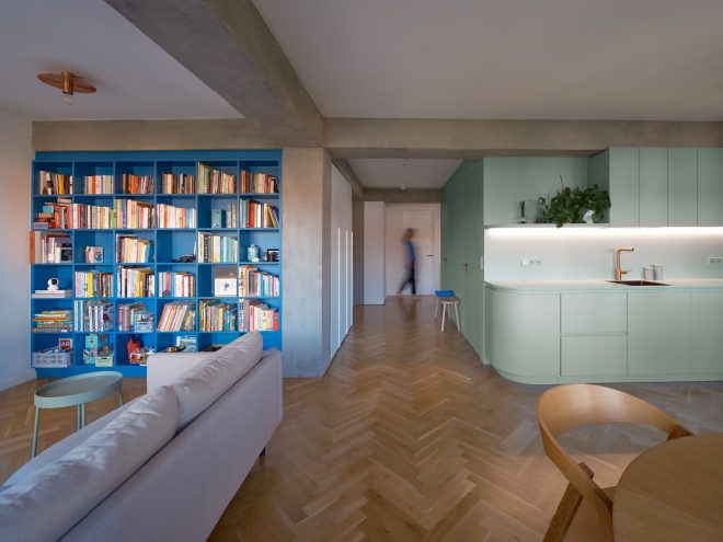 Archisearch - Architecture in Colour: B² Architecture Shapes a Prague Apartment Around Three Colour Tones
