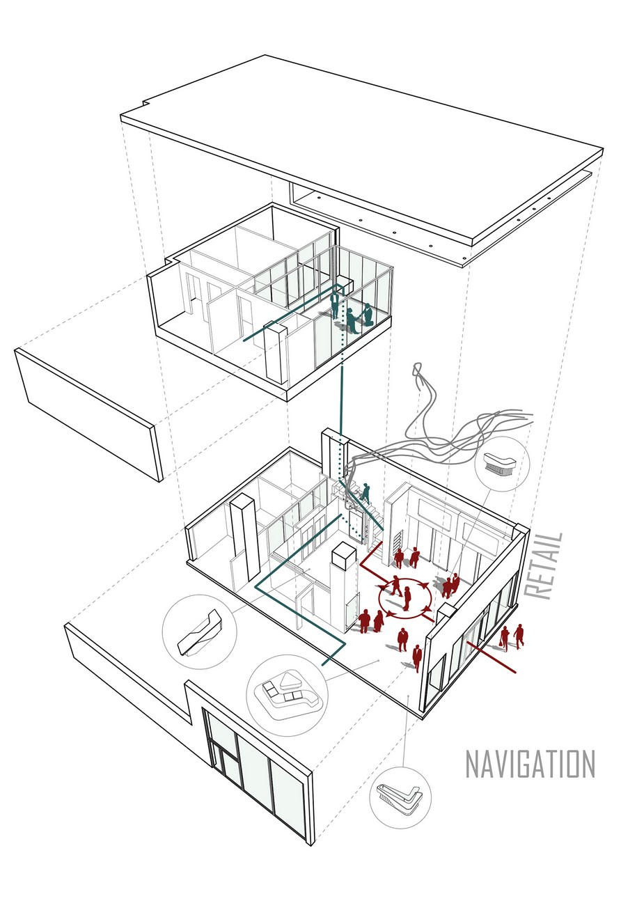 Barault Architects, Watt and Volt, commercial, store, Thessaloniki, shop, interior design, greek architects, 2017