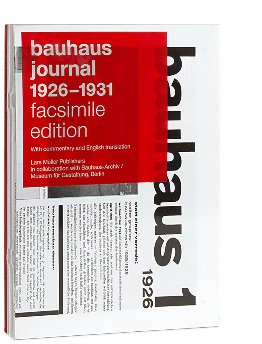 Archisearch BAUHAUS JOURNAL for the first time accessible to an international audience by Lars Müller (ed.)