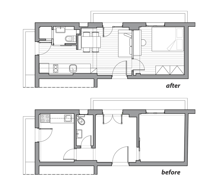 Archisearch Tiny apartment renovation | by T&T Architects