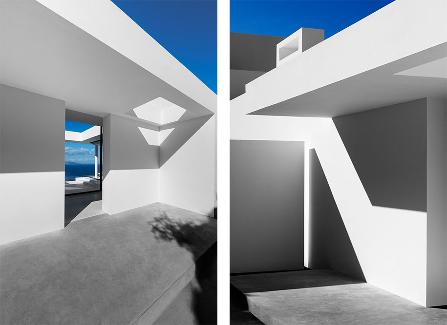 blue, island, Zakynthos, silver, house, olivier, dwek, klein, vernacular, bioclimatic, traditional, cycladic, Serge, Anton