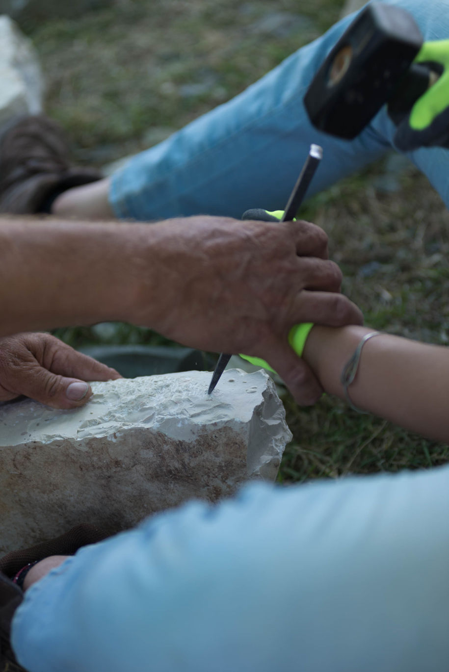 Μπουλούκι, Εργαστήριο Πέτρινης Δόμησης, Το Μπουλούκι στο Γεφύρι, Πλάκα Τζουμέρκων, Γεφύρι της Πλάκας, 2018