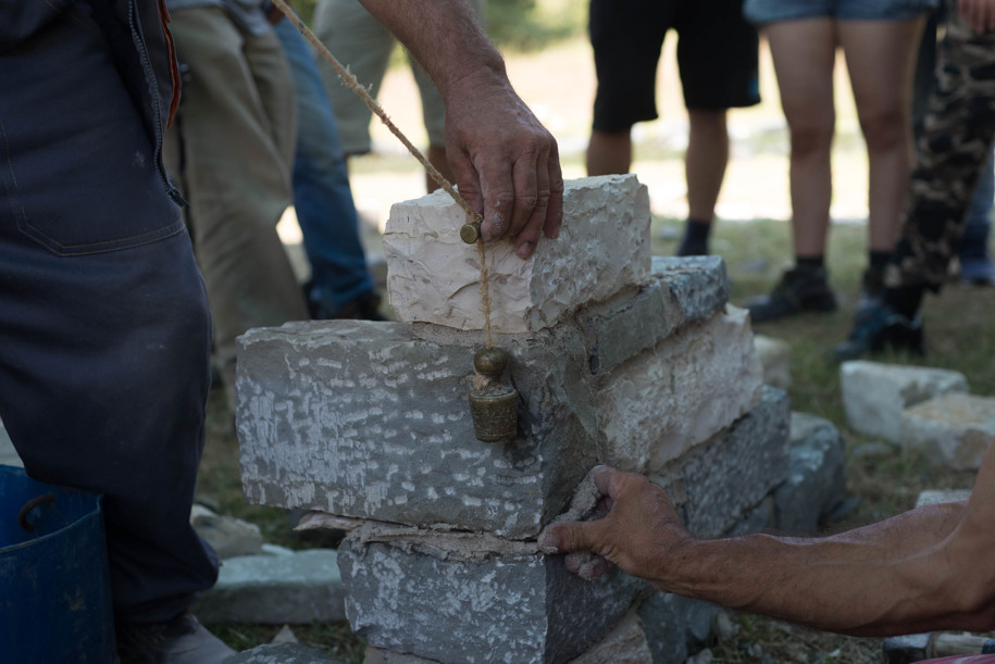 Μπουλούκι, Εργαστήριο Πέτρινης Δόμησης, Το Μπουλούκι στο Γεφύρι, Πλάκα Τζουμέρκων, Γεφύρι της Πλάκας, 2018