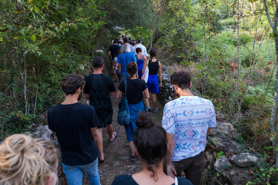 Μπουλούκι, Εργαστήριο Πέτρινης Δόμησης, Το Μπουλούκι στο Γεφύρι, Πλάκα Τζουμέρκων, Γεφύρι της Πλάκας, 2018