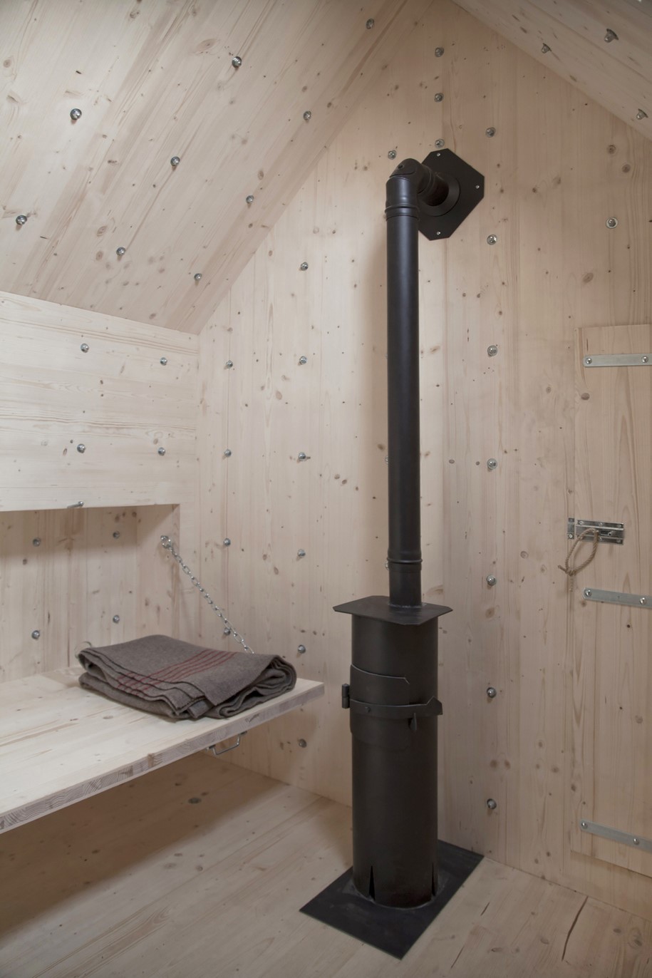 BUREAU A, Antoine, Charles-Ferdinand Ramuz, alpine experience, wooden cabin, mountain, Verbier 3d Foundation, shelter 