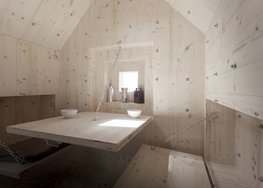 BUREAU A, Antoine, Charles-Ferdinand Ramuz, alpine experience, wooden cabin, mountain, Verbier 3d Foundation, shelter 