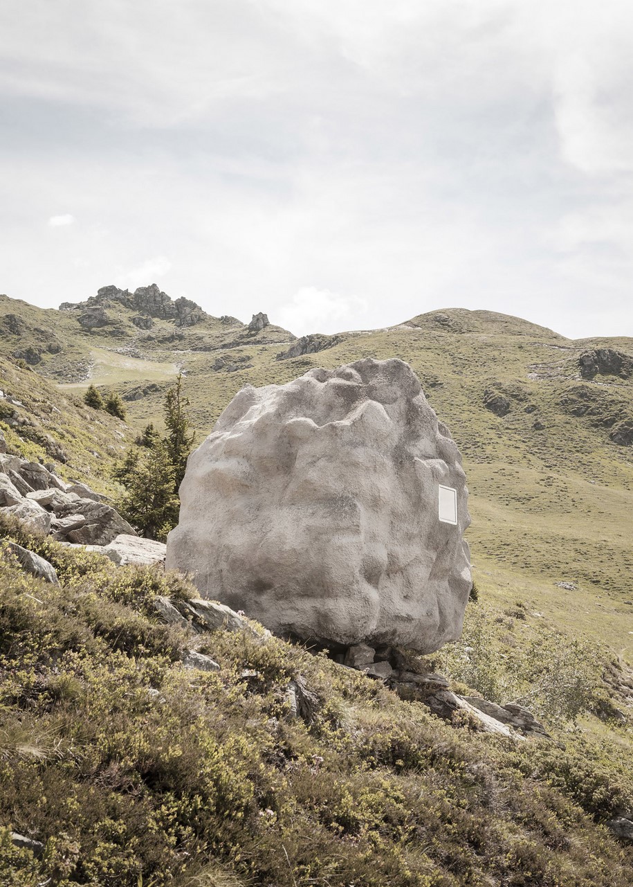 BUREAU A, Antoine, Charles-Ferdinand Ramuz, alpine experience, wooden cabin, mountain, Verbier 3d Foundation, shelter 