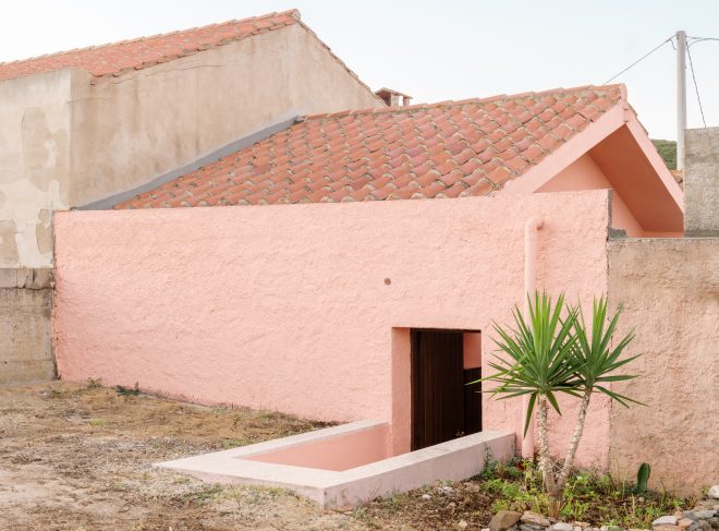 Archisearch - The Summer Refuge | Episode 12: La California by caarpa is a Salmon-Pink Maritime Refuge Rooted in Sardinia’s Industrial Heritage.
