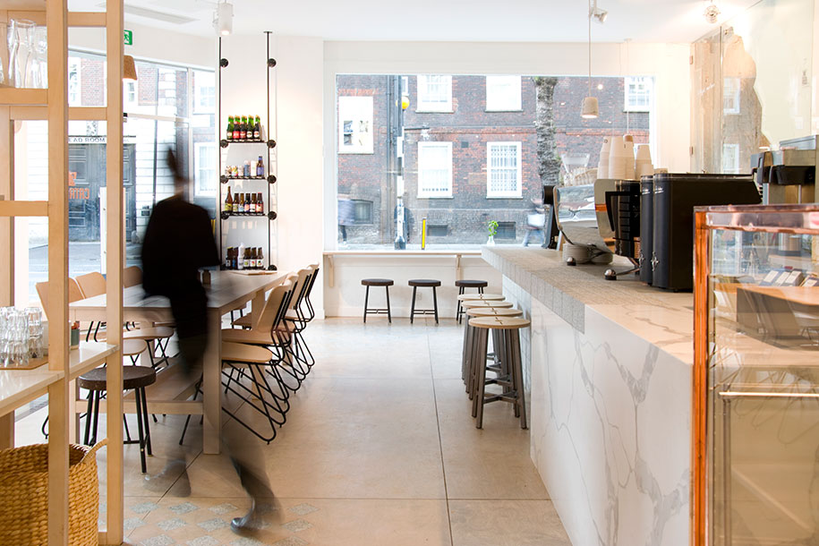 Archisearch Catalyst: a Speciality Coffee Shop in London by 157+173 Designers