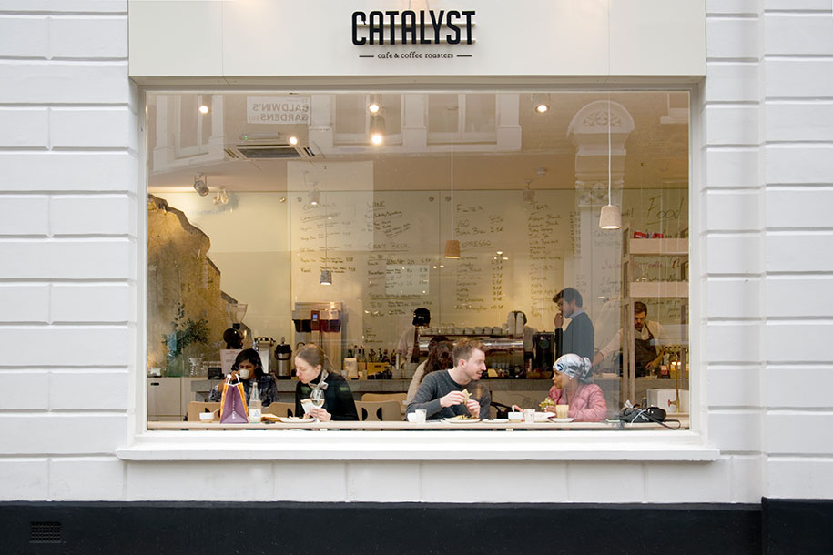 Catalyst, roasters, coffee, shop, london, blend, mediterranean, 157173 designers, design, interior, materiality