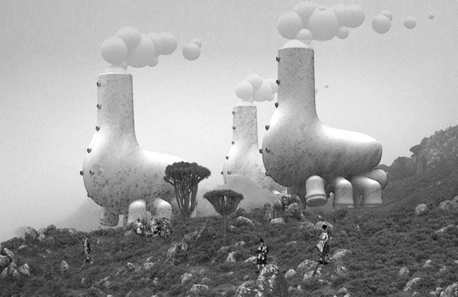 Archisearch City Walkers - 2nd Prize at the 4th Annual Fairy Tales Competition / Terrence Hector