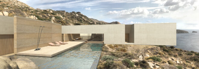 Archisearch - Cliff House designed by Fotis Zapantiotis Associated Architects in Serifos island.