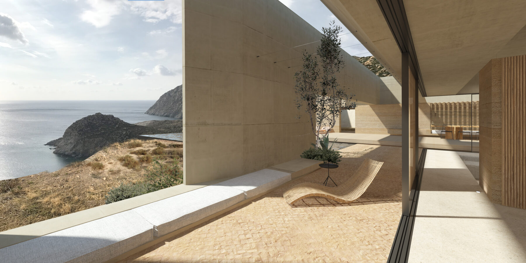 Archisearch Cliff House designed by Fotis Zapantiotis Associated Architects in Serifos island.