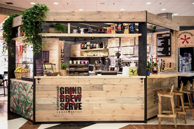 Archisearch - A Fresh Coffeehouse in a Kiosk: Taste Habitat by KaanDesignOffice