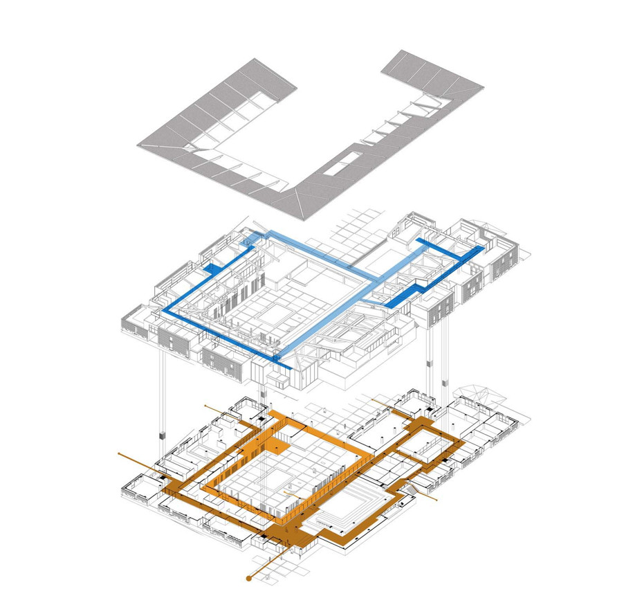 Open Atrium, Collatio Architects, Orfanos Nikolaos, Stavrakakis Christos, 3d prize, Γ’ βραβείο, architectural competition, αρχιτεκτονικός διαγωνισμός, ΠΕΔΑ, Elefsina, Ελευσίνα, Greece