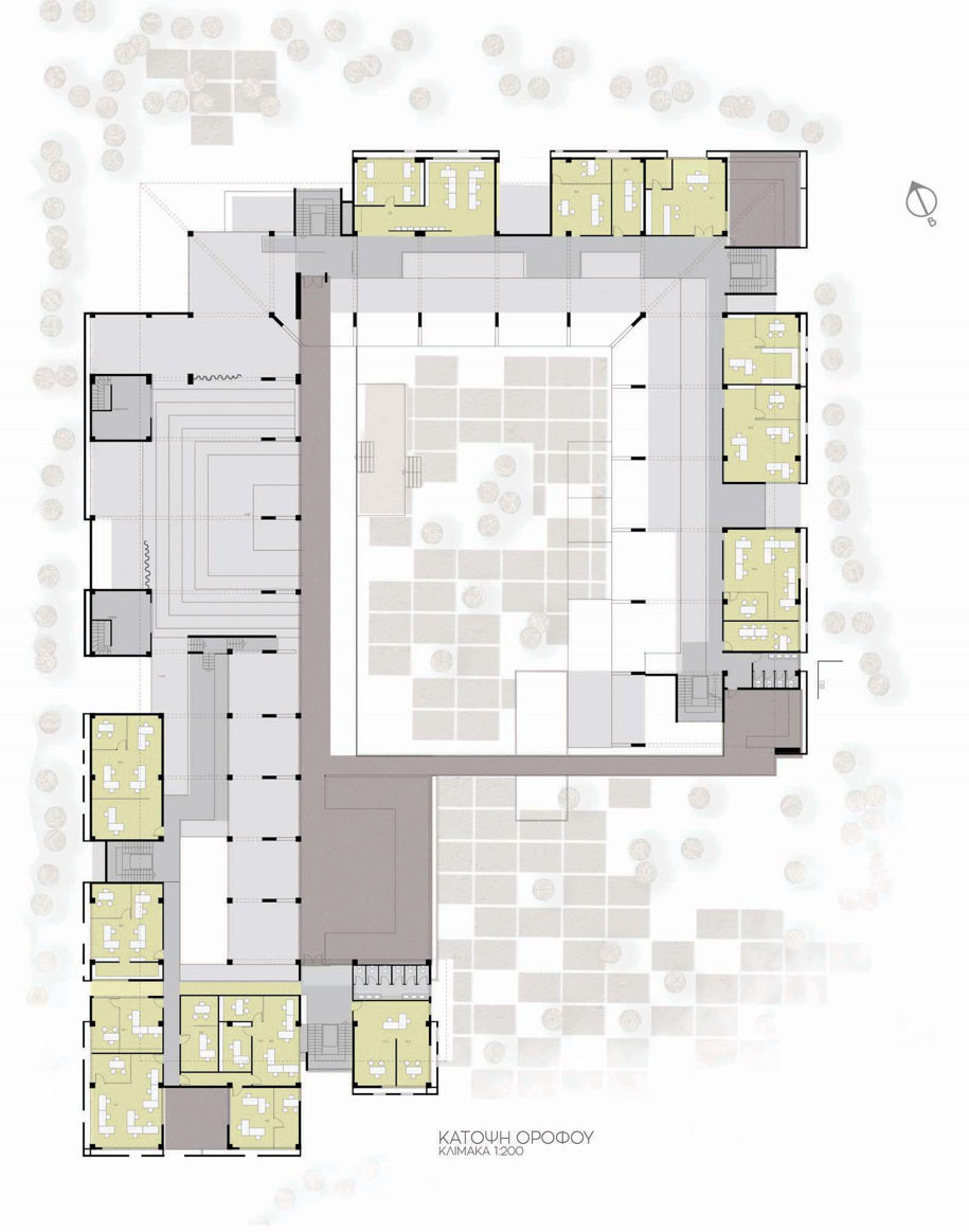 Open Atrium, Collatio Architects, Orfanos Nikolaos, Stavrakakis Christos, 3d prize, Γ’ βραβείο, architectural competition, αρχιτεκτονικός διαγωνισμός, ΠΕΔΑ, Elefsina, Ελευσίνα, Greece