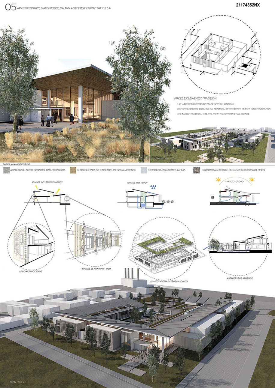 Open Atrium, Collatio Architects, Orfanos Nikolaos, Stavrakakis Christos, 3d prize, Γ’ βραβείο, architectural competition, αρχιτεκτονικός διαγωνισμός, ΠΕΔΑ, Elefsina, Ελευσίνα, Greece