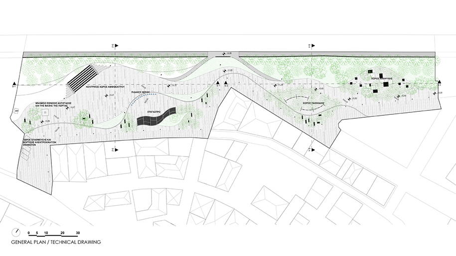 Archisearch Regeneration of the Town Hall Square in Pyli: 1st Prize | Archontia Kyroudi