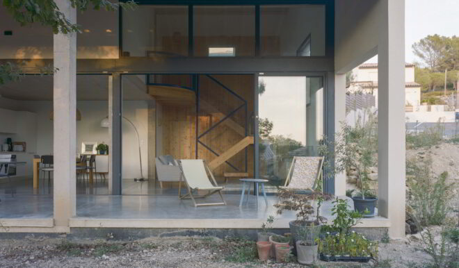 Archisearch - A house in Pradez-le-Lez, Montpellier | by Barrault Pressacco architecture