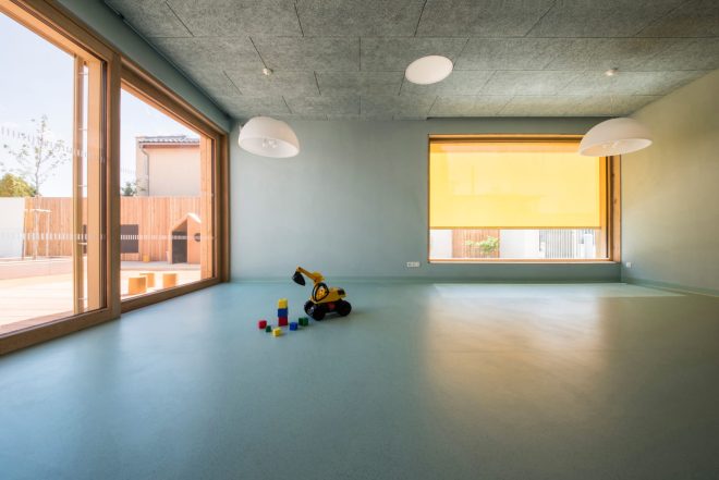 Archisearch - ARCHITECTURE FOR EDUCATION: A new kindergarten in Šlapanice by ČTYŘSTĚN